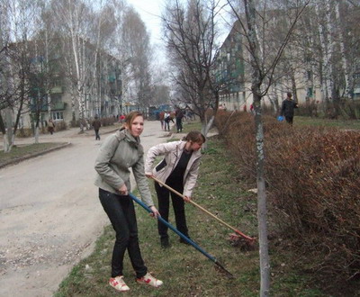 Экологические субботники в городе Шумерле набирают обороты